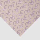 Onderaan het lavenderpatroon tissuepapier (Detail)