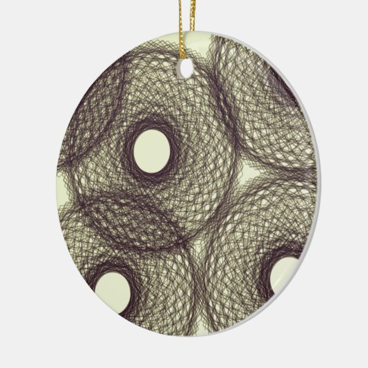 onderaan in duisternis keramisch ornament (Links)