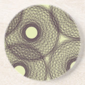 onderaan in duisternis zandsteen onderzetter (Voorkant)