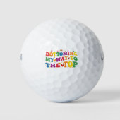Onderaan mijn weg naar de Top Gay Pride Maand Golfballen (Voorkant)