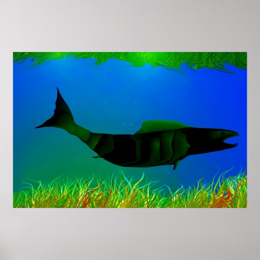 Onderaan onder het Digitale Schilderen Poster (Voorkant)