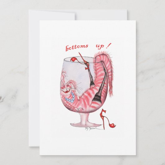 onderaan, tony fernandes-uitnodiging kaart (Voorkant)