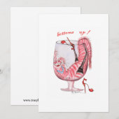 onderaan, tony fernandes-uitnodiging kaart (Voorkant / Achterkant)