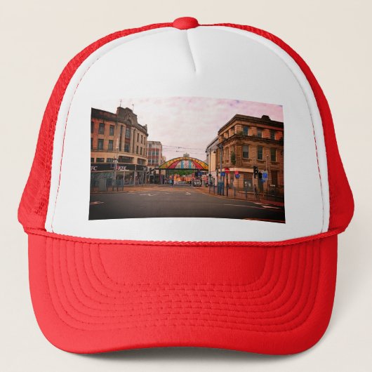 Onderaan Trucker Pet (Voorkant)