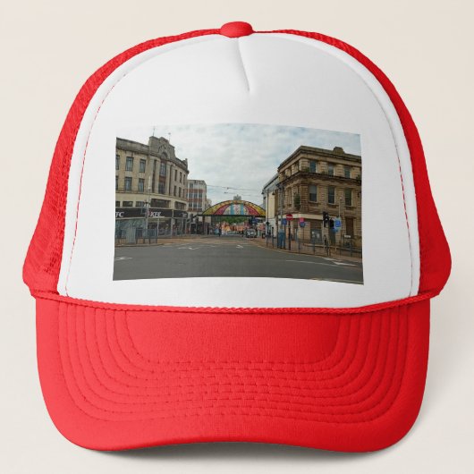 Onderaan Trucker Pet (Voorkant)