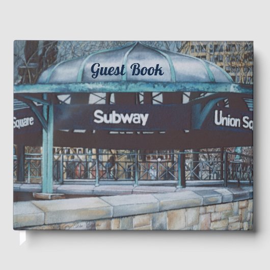 Onderaardse blauwvintonijn gastenboek (Voorkant)