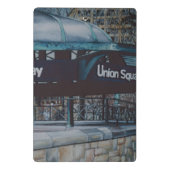 Onderaardse blauwvintonijn mini klembord (Achterkant)