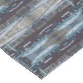 Onderaardse blauwvintonijn tafelkleed (Gekanteld)