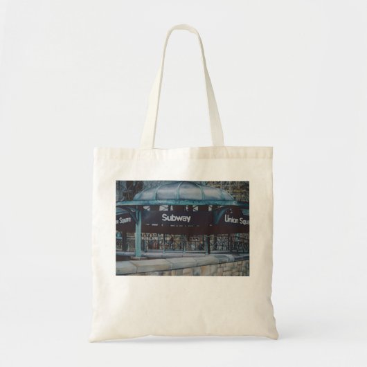 Onderaardse blauwvintonijn tote bag (Voorkant)