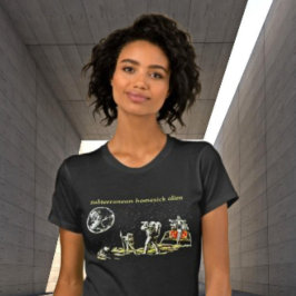 Onderaardse heimwee alien - Radiohead T-shirt