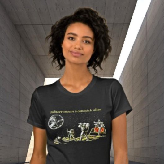 Onderaardse heimwee alien - Radiohead T-shirt