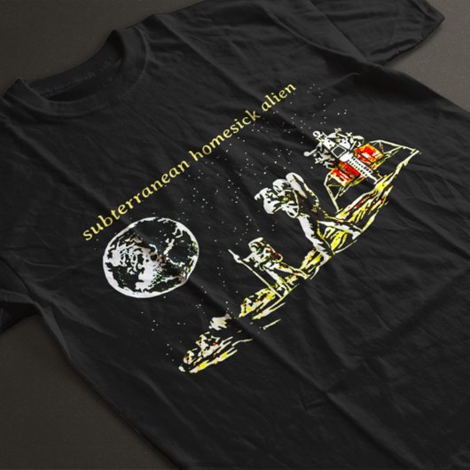 Onderaardse heimwee alien - Radiohead T-shirt