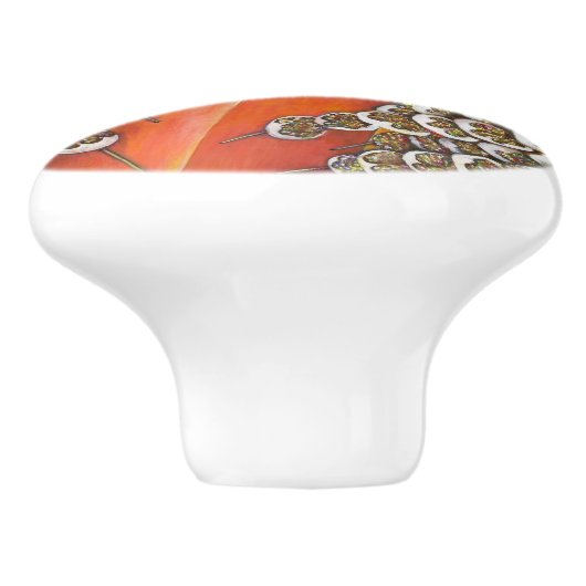 Onderafdeling Ruimte en handel Keramische Knop (Zijkant)