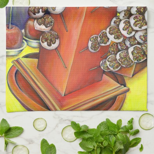 Onderafdeling Ruimte en handel Theedoek (Gevouwen)