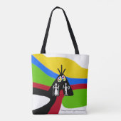 Onderbar samisk ontwerp tote bag (Achterkant)