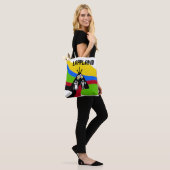 Onderbar samisk ontwerp tote bag (Op model)