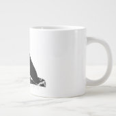 Onderbeet Attitude, Bold B&W Grote Koffiekop (Rechts)