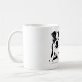 Onderbeet Attitude, Bold B&W Koffiemok (Links)