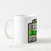 Onderbetaald werknemer van de maand! koffiemok (Links)