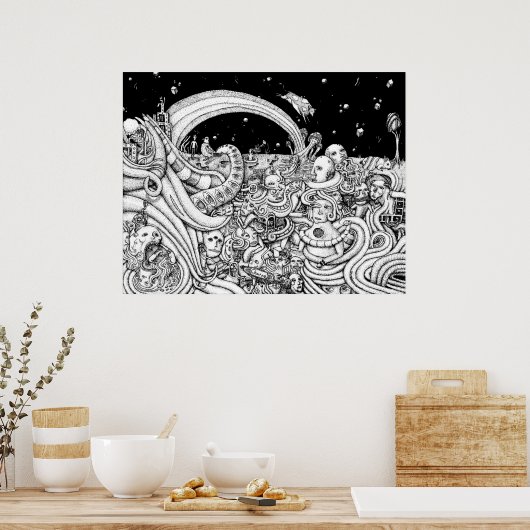 Onderbewust Poster (Keuken)