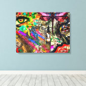 Onderbewuste Dreams Digitale Collage van KEB Canvas Afdruk (Insitu (Houten vloer))