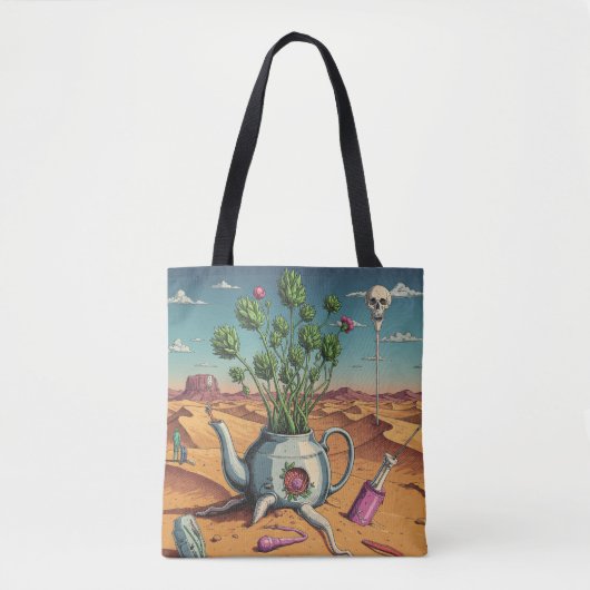 onderbewuste luchtspiegeling tote bag (Voorkant)