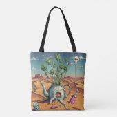 onderbewuste luchtspiegeling tote bag (Achterkant)