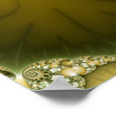 Onderbloem Fractal Poster (Hoek)