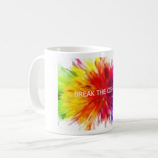 Onderbreek de Mok voor het consumententententendem (Voorkant links)