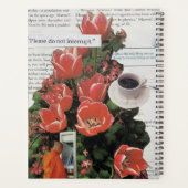 Onderbreek geen Geld Ochtend Koffie Thee Tijd Planner (Achterkant)