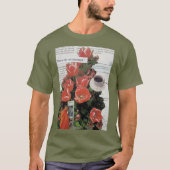 Onderbreek geen Geld Ochtend Koffie Thee Tijd T-shirt (Voorkant)