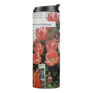 Onderbreek geen Geld Ochtend Koffie Thee Tijd Thermosbeker
