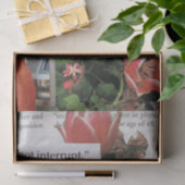 Onderbreek geen Geld Ochtend Koffie Thee Tijd Tissuepapier (Geschenk)