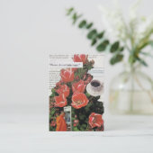 Onderbreek geen Geld Ochtend Koffie Thee Tijd Visitekaartje (Staand voorkant)