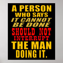 Onderbreek het man/de vrouw niet om het citaat te