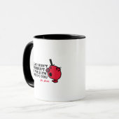 Onderbreek meneer Rude niet Mok (Voorkant links)