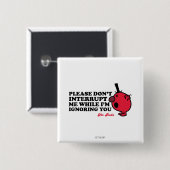 Onderbreek meneer Rude niet Vierkante Button 5,1 Cm (Voorkant /achterkant)