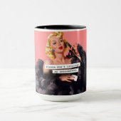 Onderbreek mijn bewustzijn niet mok (Midden)