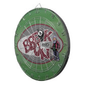 Onderbreken en rennen dartbord (Voorkant Rechts)