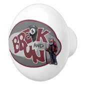 Onderbreken en rennen keramische knop (Rechts)