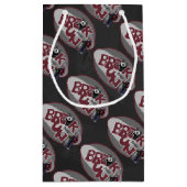 Onderbreken en rennen klein cadeauzakje (Achterkant)