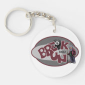 Onderbreken en rennen sleutelhanger (Voorkant)