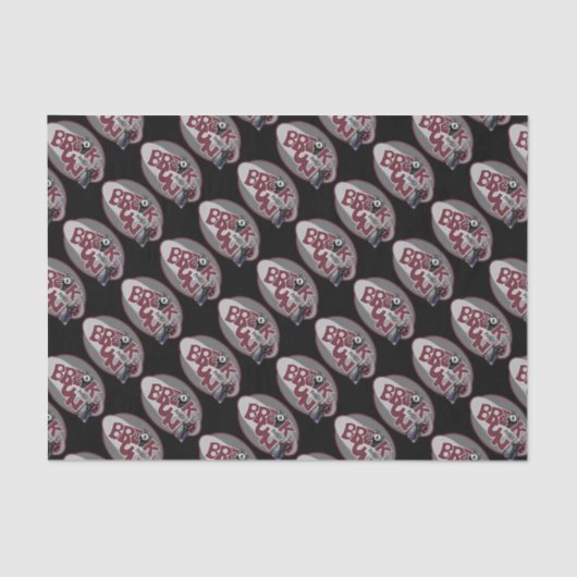 Onderbreken en rennen tissuepapier (Voorkant)