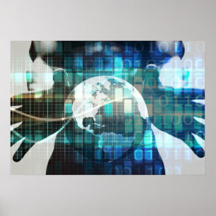 Onderbrekende technologie en innovatie op de nieuw poster