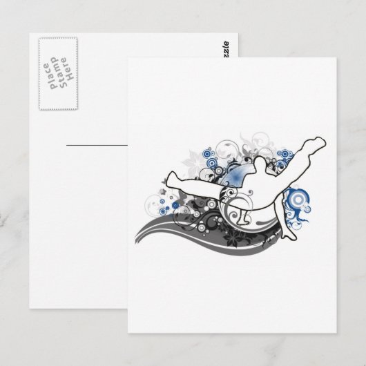 Onderbreking iets briefkaart (Voorkant / Achterkant)