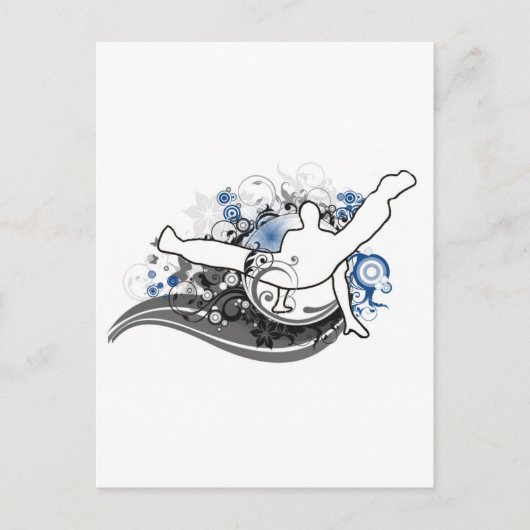 Onderbreking iets briefkaart (Voorkant)