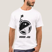 Onderbroekbommenwerper was een vooraanstaand werk t-shirt (Voorkant)