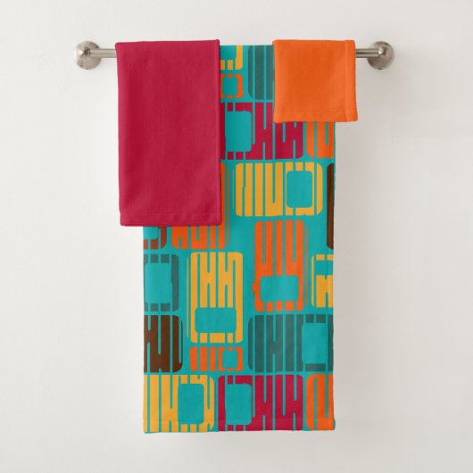 Onderbroken Rechthoeken Bad Handdoek (Insitu)