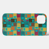 Onderbroken Rechthoeken Case-Mate iPhone Case (Achterkant (horizontaal))