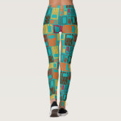 onderbroken rechthoeken leggings (Achterkant)